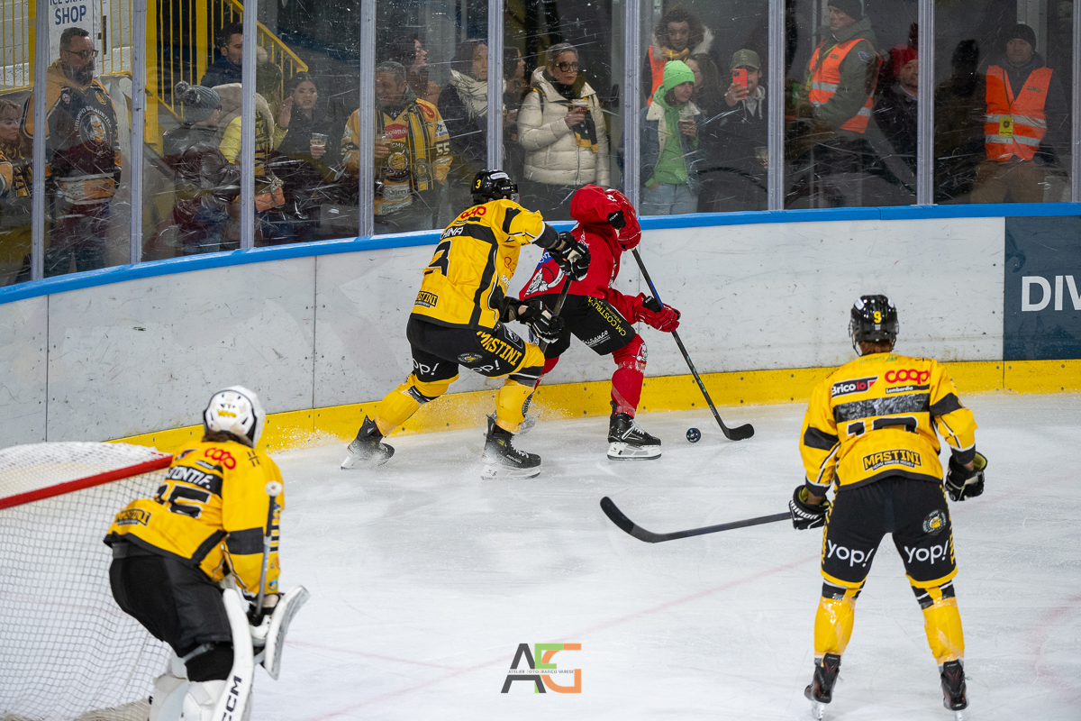 Varese si schianta sulla difesa del Pergine